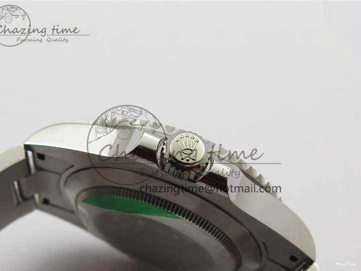 MiroTime 0701 Bold Submariner 41mm 126610 LV Kermit EWF Black Dial on SS Bracelet A 2765